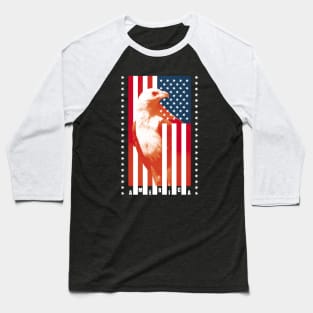 American Flag and eagle Baseball T-Shirt